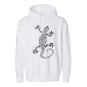 Lizard Gift Lizard Lover Gift Garment-Dyed Fleece Hoodie