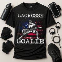 Lacrosse Goalie Lax Goalkeeper Cooling Performance Crew T-Shirt