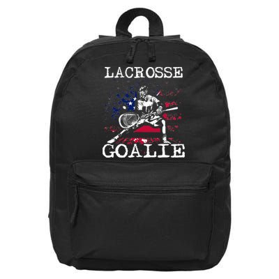 Lacrosse Goalie Lax Goalkeeper 16 in Basic Backpack