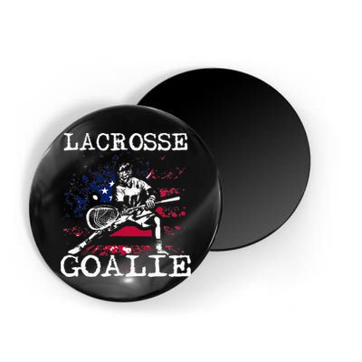 Lacrosse Goalie Lax Goalkeeper Magnet