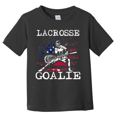Lacrosse Goalie Lax Goalkeeper Toddler T-Shirt