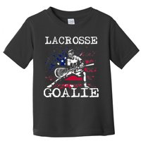Lacrosse Goalie Lax Goalkeeper Toddler T-Shirt