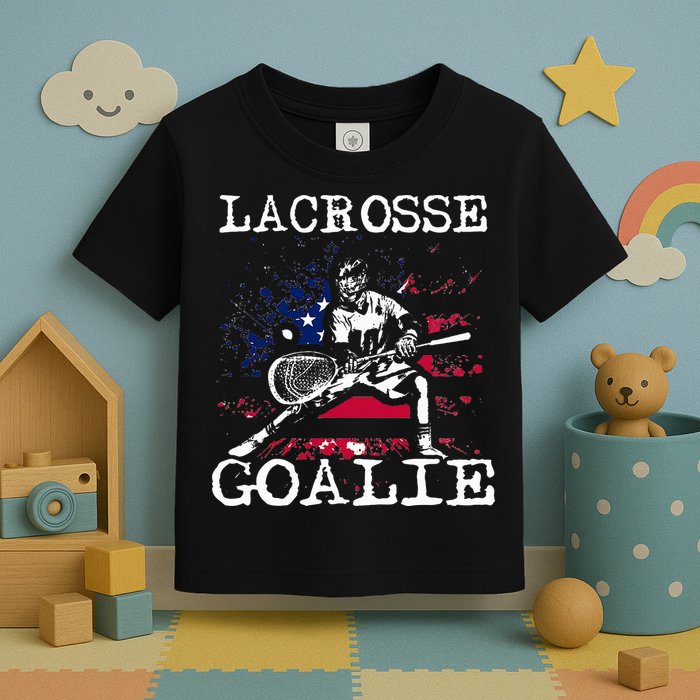 Lacrosse Goalie Lax Goalkeeper Toddler T-Shirt