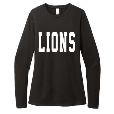 Lions Gift Womens CVC Long Sleeve Shirt