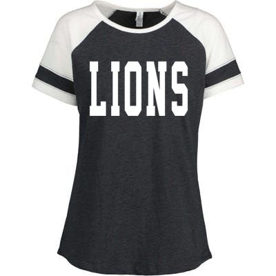 Lions Gift Enza Ladies Jersey Colorblock Tee