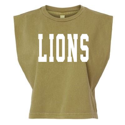 Lions Gift Garment-Dyed Women's Muscle Tee