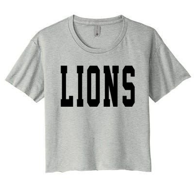 Lions Gift Women's Crop Top Tee