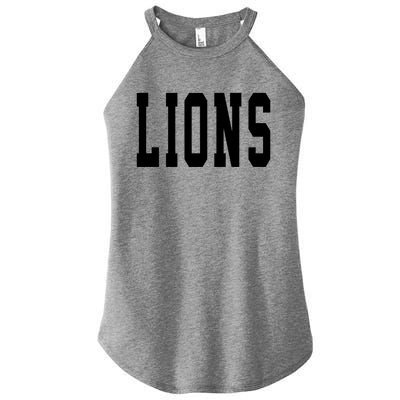 Lions Gift Women's Perfect Tri Rocker Tank