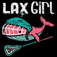 Lax Girl Lacrosse Whale Cute Sport Player Goalie Visor
