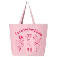 Lets Go Lesbians Western Cowgirls Lgbt Month 25L Jumbo Tote