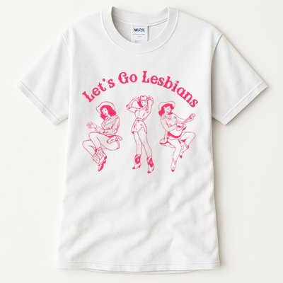 Lets Go Lesbians Western Cowgirls Lgbt Month Tall T-Shirt