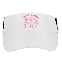 Lets Go Lesbians Western Cowgirls Lgbt Month Adult Drive Performance Visor