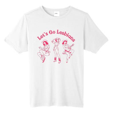 Lets Go Lesbians Western Cowgirls Lgbt Month Tall Fusion ChromaSoft Performance T-Shirt