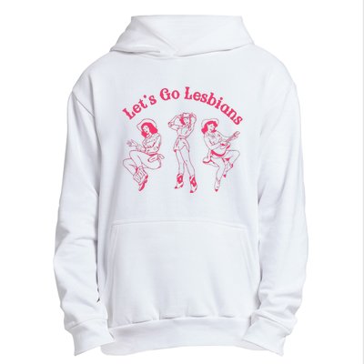 Lets Go Lesbians Western Cowgirls Lgbt Month Urban Pullover Hoodie