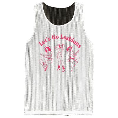 Lets Go Lesbians Western Cowgirls Lgbt Month Mesh Reversible Basketball Jersey Tank