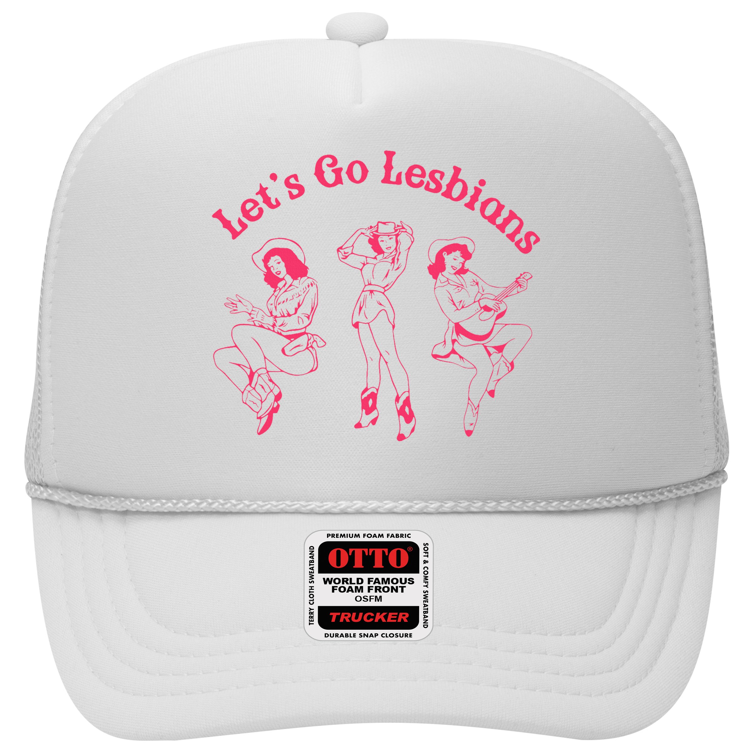 Lets Go Lesbians Western Cowgirls Lgbt Month Hat