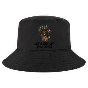 LetS Get Lit This Xmas Funny Christmas Gift Cool Comfort Performance Bucket Hat