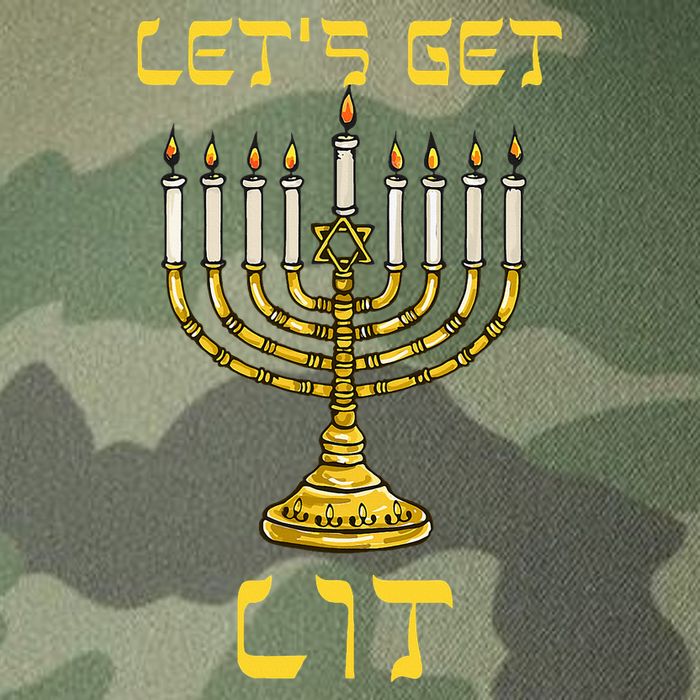 Let's Get Lit Chanukah Happy Hanukkah Funny Menorah Jewish  Legacy Tie Dye Trucker Hat