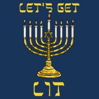 Let's Get Lit Chanukah Happy Hanukkah Funny Menorah Jewish  Infant Baby Jersey Bodysuit