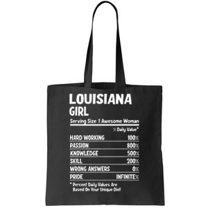 Louisiana Girl Tote Bag