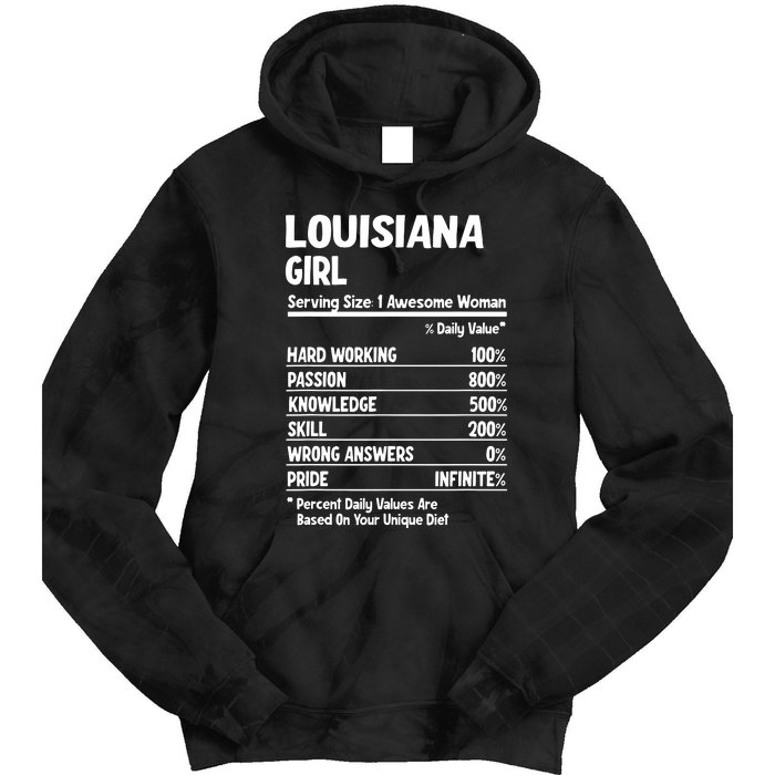 Louisiana Girl Tie Dye Hoodie