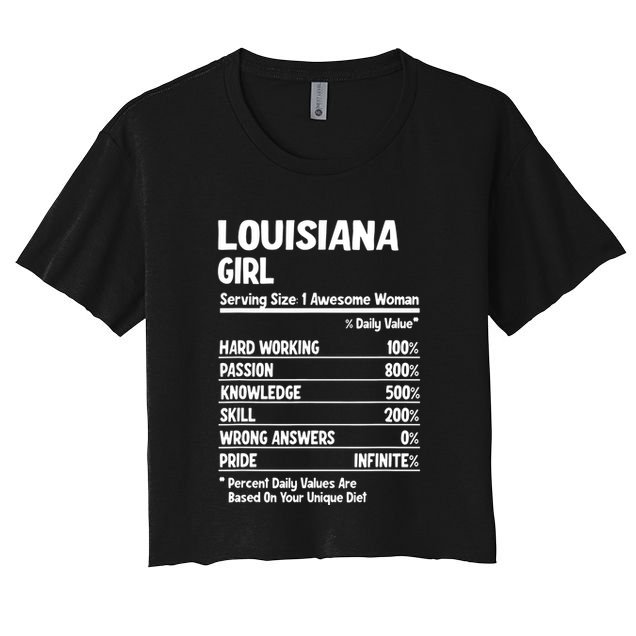 Louisiana Girl Crop Top