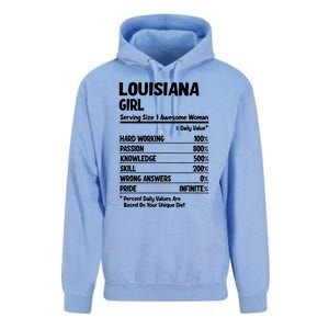 Louisiana Girl Unisex Surf Hoodie