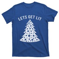 LetS Get Lit Xmas Adult Funny Christmas Gift T-Shirt