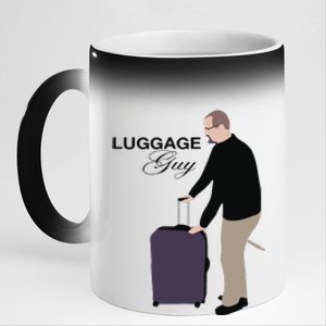 Luggage Guy 11oz Black Color Changing Mug