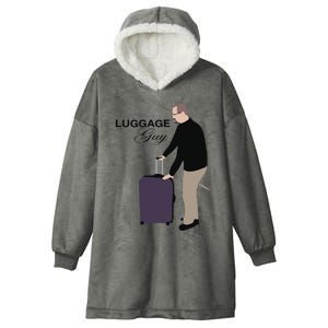 Luggage Guy Hooded Wearable Blanket