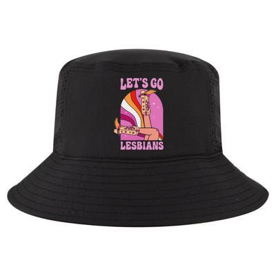 LetS Go Lesbians Lgbtq Lesbian Pride Month Cowgirl Cool Comfort Performance Bucket Hat