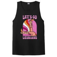 LetS Go Lesbians Lgbtq Lesbian Pride Month Cowgirl PosiCharge Competitor Tank