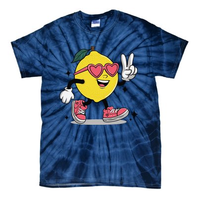 Lemonade Girl Lemonade Lemon Stand Lemonade Crew Tie-Dye T-Shirt