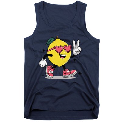 Lemonade Girl Lemonade Lemon Stand Lemonade Crew Tank Top