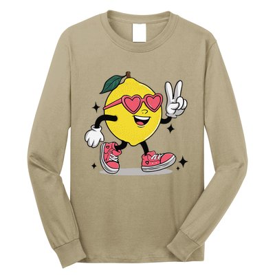 Lemonade Girl Lemonade Lemon Stand Lemonade Crew Long Sleeve Shirt