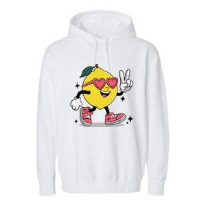 Lemonade Girl Lemonade Lemon Stand Lemonade Crew Garment-Dyed Fleece Hoodie