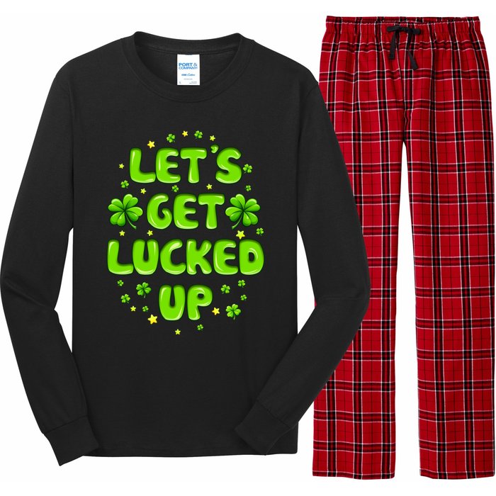 LetS Get Lucked Up St. PatrickS Day Long Sleeve Pajama Set