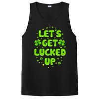 LetS Get Lucked Up St. PatrickS Day PosiCharge Competitor Tank