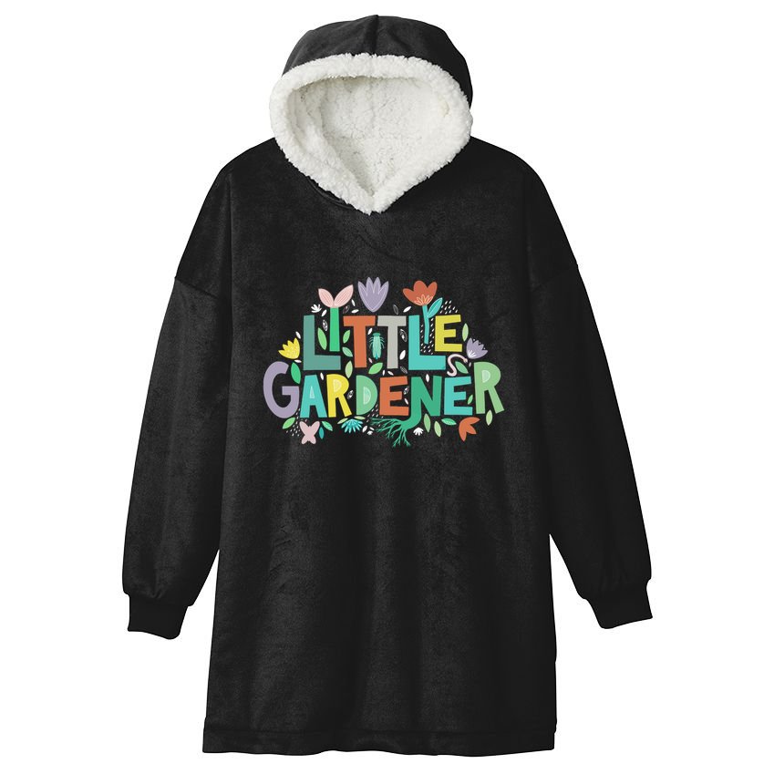 Little Gardener Hooded Wearable Blanket