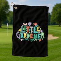 Little Gardener Golf Towel