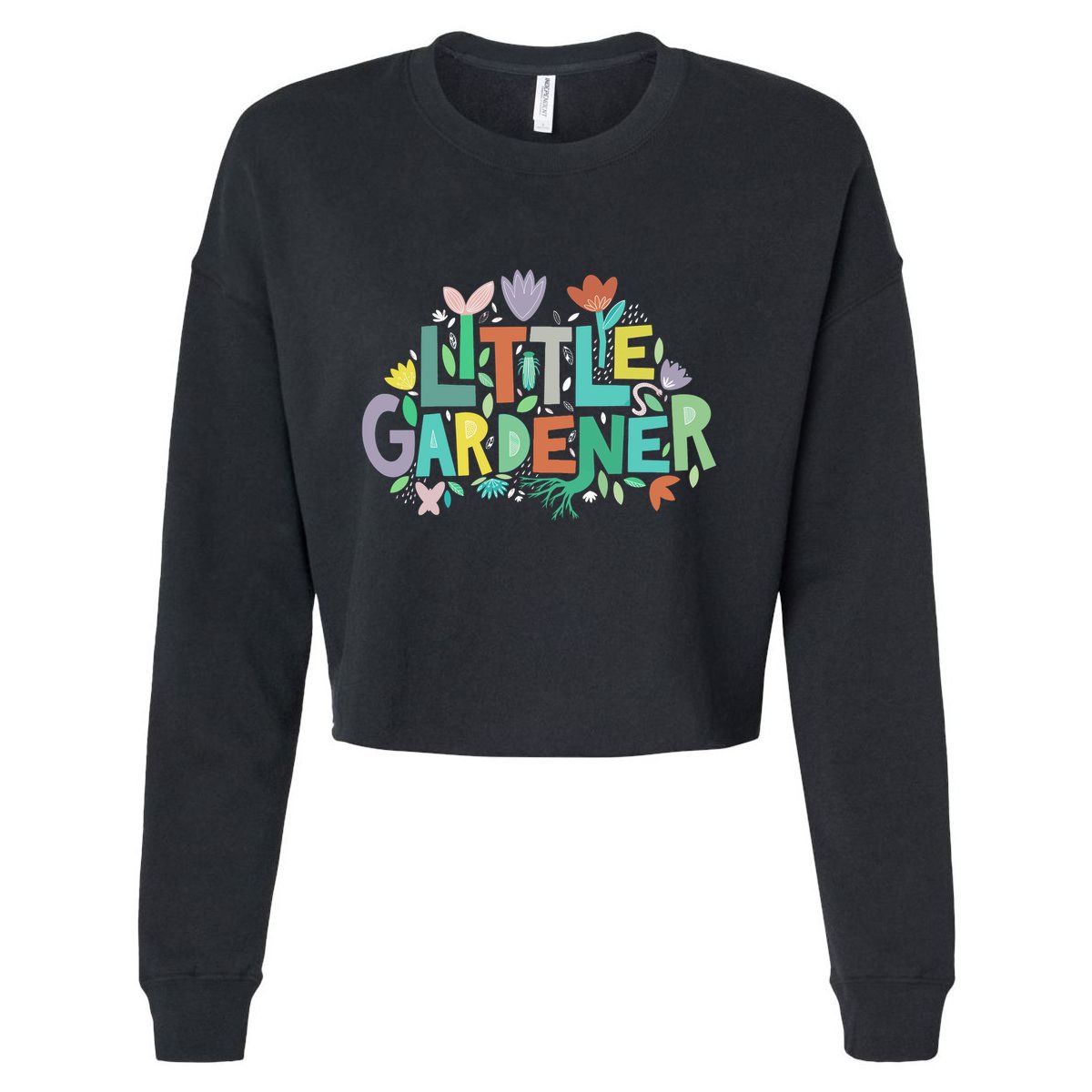 Little Gardener Cropped Pullover Crew