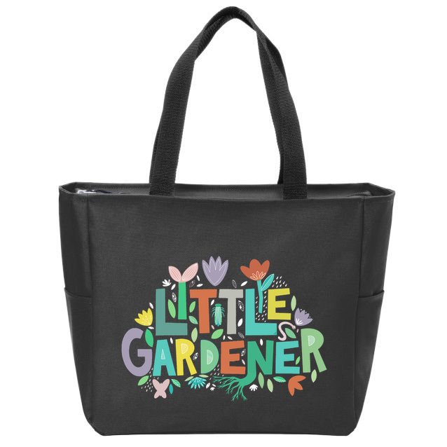 Little Gardener Zip Tote Bag
