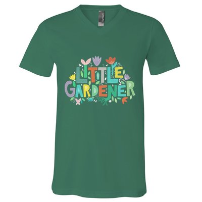 Little Gardener V-Neck T-Shirt