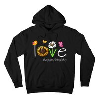 Love Grandma Life Cute Matching Family Hoodie