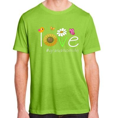 Love Grandmom Life Cute Matching Family Adult ChromaSoft Performance T-Shirt