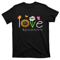 Love Grandmom Life Cute Matching Family T-Shirt