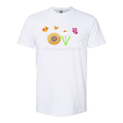 Love Grandmother Life Cute Matching Family Softstyle CVC T-Shirt