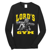 Lords Gym LordS The Sin Of World Jesus Long Sleeve Shirt