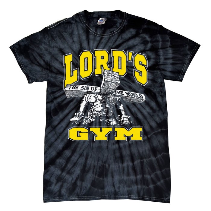 Lords Gym LordS The Sin Of World Jesus Tie-Dye T-Shirt