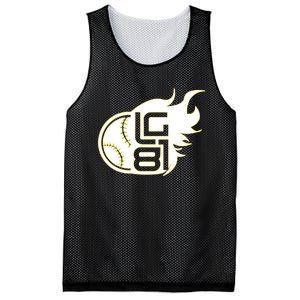 Luis Gil Logo Mesh Reversible Basketball Jersey Tank